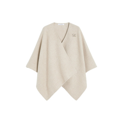 【季末甄选】MaxMara 25秋冬新品羊驼毛混纺斗篷4546085106&