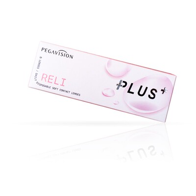 【小粉片PLUS】晶硕维他命B12加倍舒适透明近视隐形眼镜日抛5片