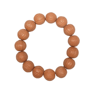 凤羽猴头核桃手串土豪南瓜聚宝盆全品原皮原籽盘玩佛珠文玩手链男