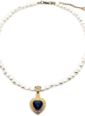 刘逸云李汶翰同款复古风朋友珍珠