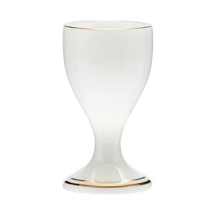 「上下一白」10ML一口杯 二钱全瓷高脚小白酒杯 小酒盅酒具