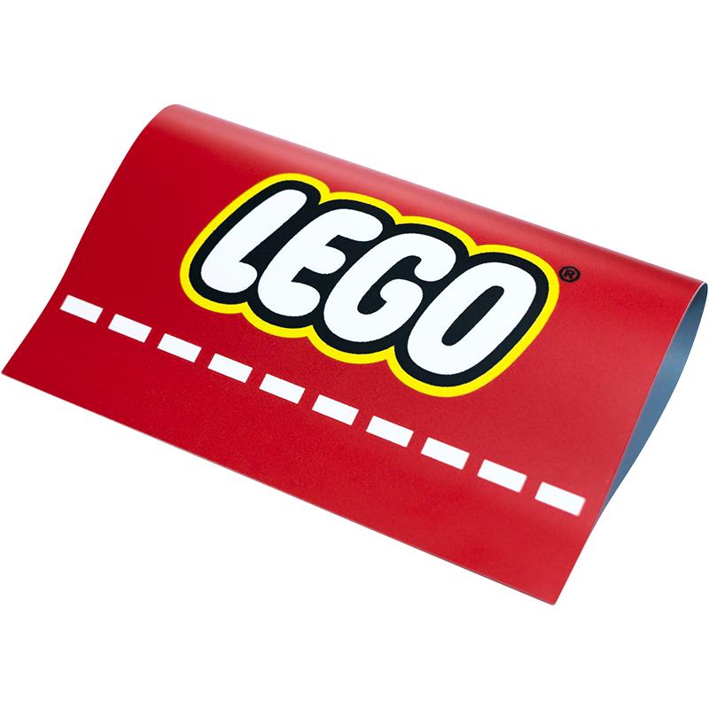 乐高水洗标签车身车尾lego唛贴个性汽车门LOGO改装饰车贴创意玩具