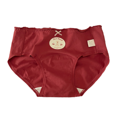 可爱本命年红色内裤女