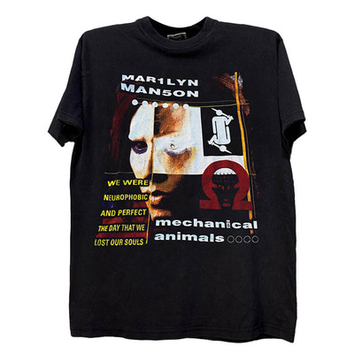 MarilynManson暗黑前卫风短袖
