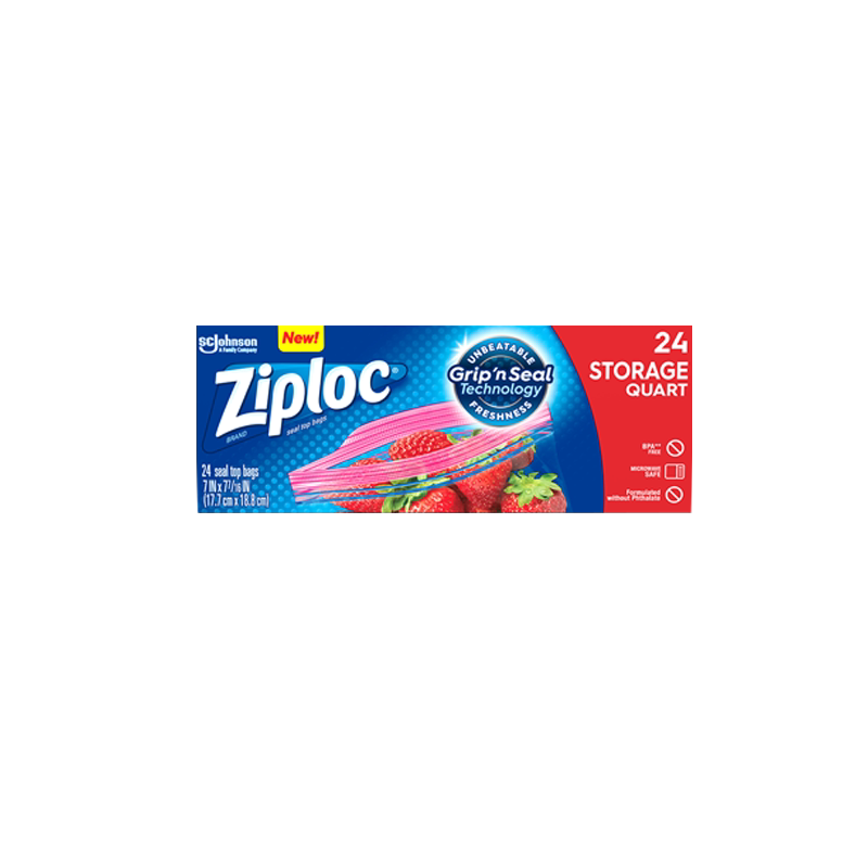 Ziploc密保诺保鲜袋密封袋83个
