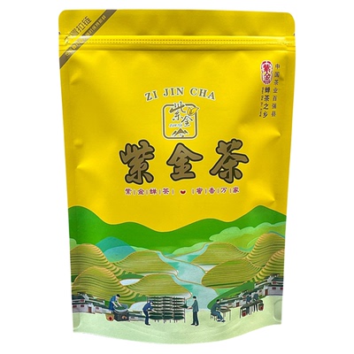 河源特产正宗紫金绿茶龙窝夏茶