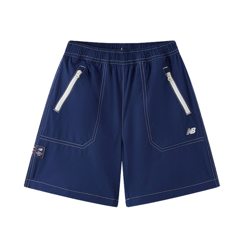 new balance NB25夏款男童女童儿童梭织速干五分裤短裤7VF22063