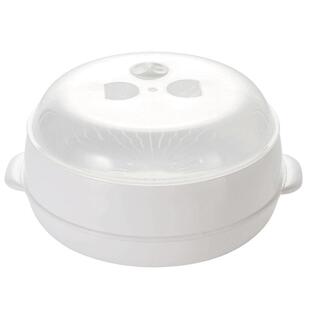 微波炉内用蒸馒头包子器皿厨房用品大号蒸鱼热饭专用蒸笼圆形蒸屉