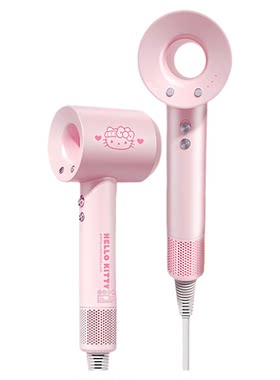 正版HelloKitty吹风机负离子护发静音高级感电吹风送女孩生日礼物