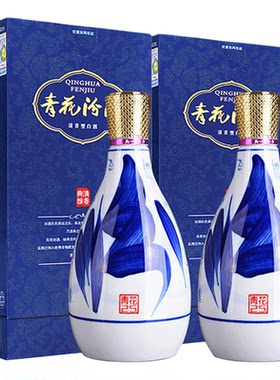 2021年老酒42度青花25汾酒