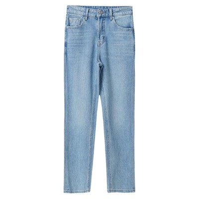 画式直筒长裤基础百搭高腰