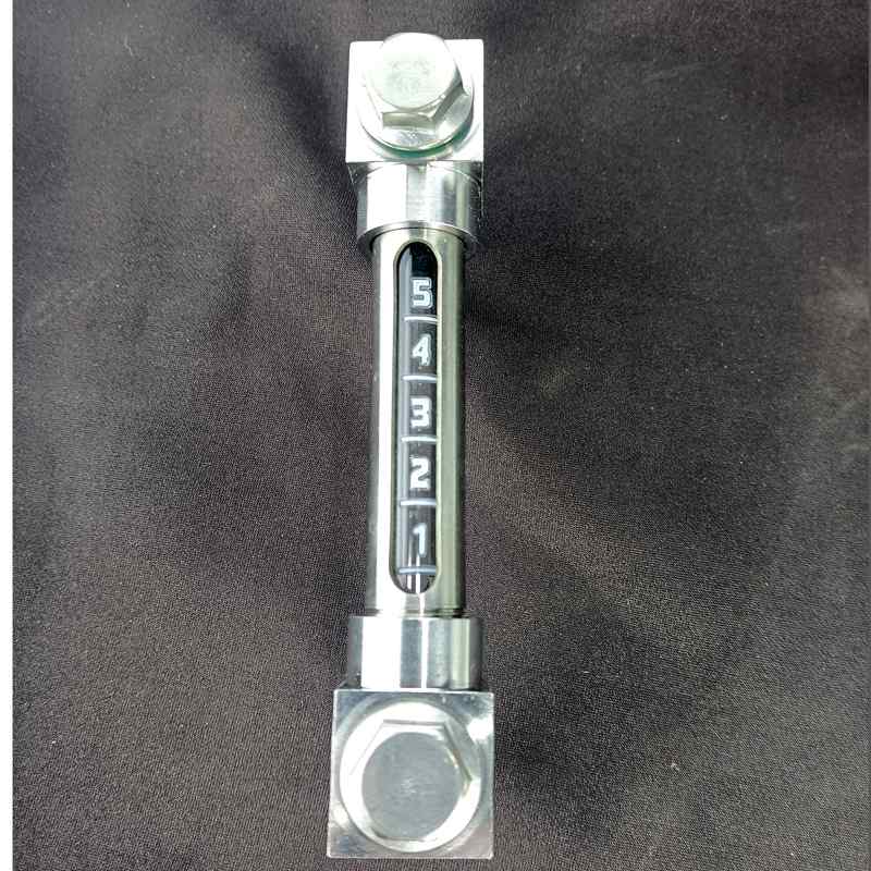 304不锈钢管状玻璃管液位计水位计油标耐高温耐酸碱YWZ新款升级版