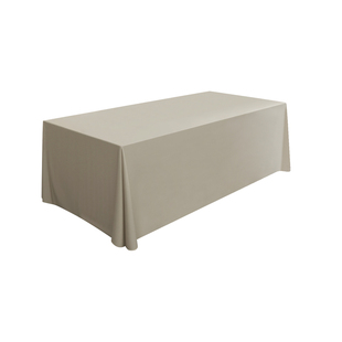 中式桌布棉麻布艺轻奢高级感定制书法复古风茶室禅意餐桌茶几台布