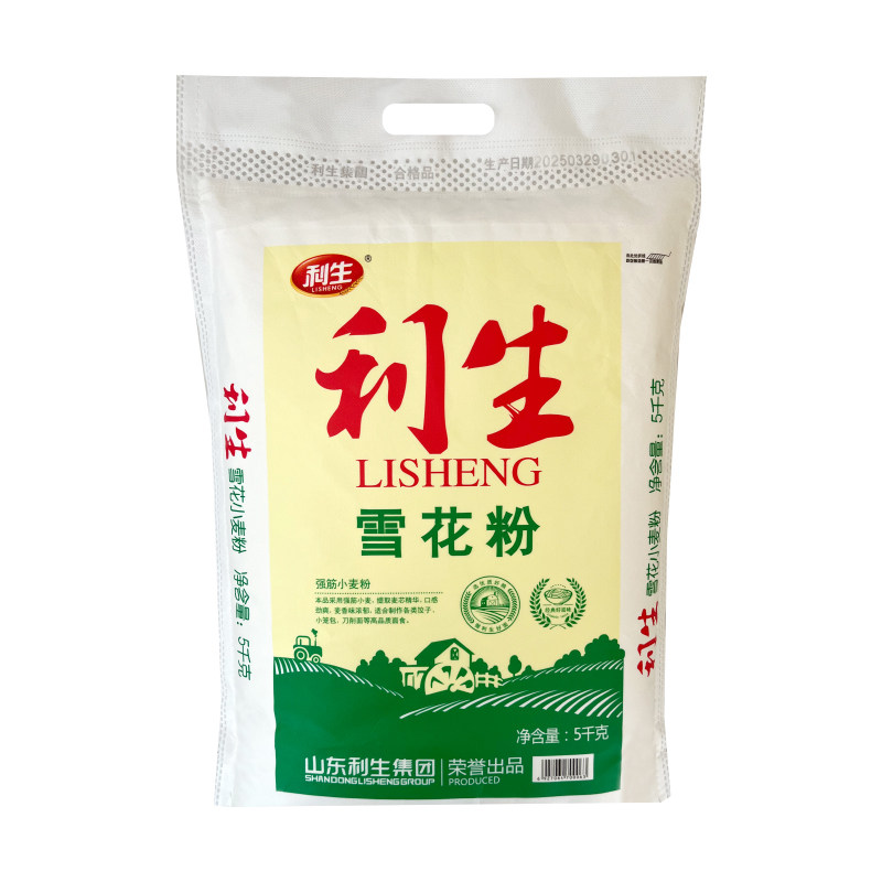 利生七星级雪花粉10斤装面粉