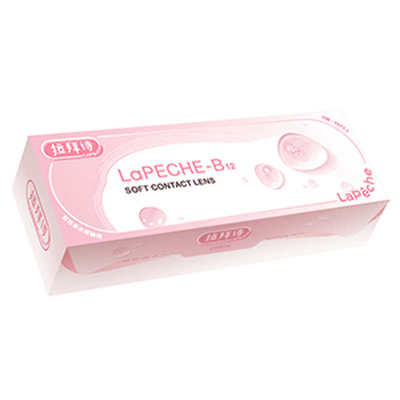 拉拜诗日抛隐形眼镜小粉片30片/5片水润水凝胶