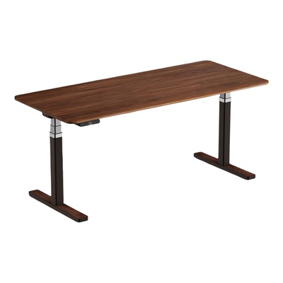 9am可可电动升降桌实木