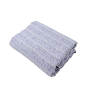 设计师款 紫色花纱重磅横条纹流苏羊毛毛料面料大衣外套半裙布料