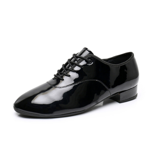 飒莎拉丁舞鞋男舞蹈鞋男士成人中跟软底练功鞋跳舞鞋交谊摩登舞鞋