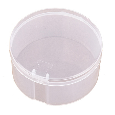 圆形PP塑料盒气垫粉饼收纳盒小号