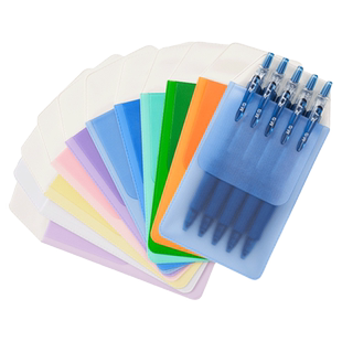 医生笔袋插笔袋白大褂护士笔袋插口袋加厚简约工作服防漏笔夹可放笔 皮革皮质医护专用插笔套防水定制印logo