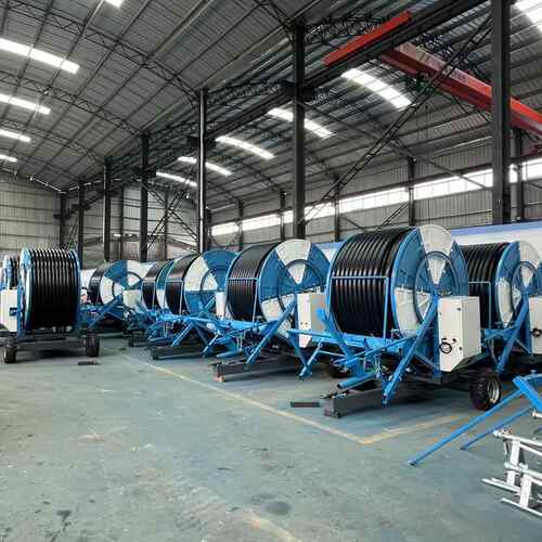 全自动卷盘式喷灌机90-300 高标准农田建设项目灌溉设备JP75-300