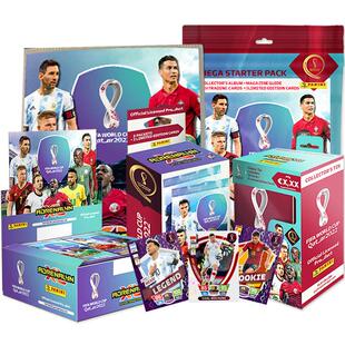 【自营】帕尼尼Panini2022卡塔尔世界杯官方球星卡英超杯卡牌玩具