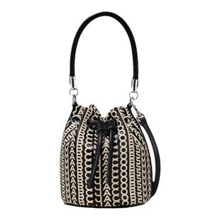 【新年特惠】MARC JACOBS/莫杰 BUCKET 迷你羊皮老花时尚水桶包