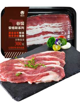 火锅食材肥牛片皓月原切