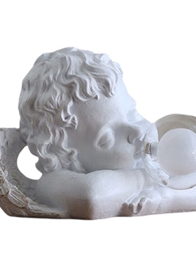 轻奢泡泡女孩小夜灯摆件客厅桌面玄关电视柜装饰改造房间的小物件