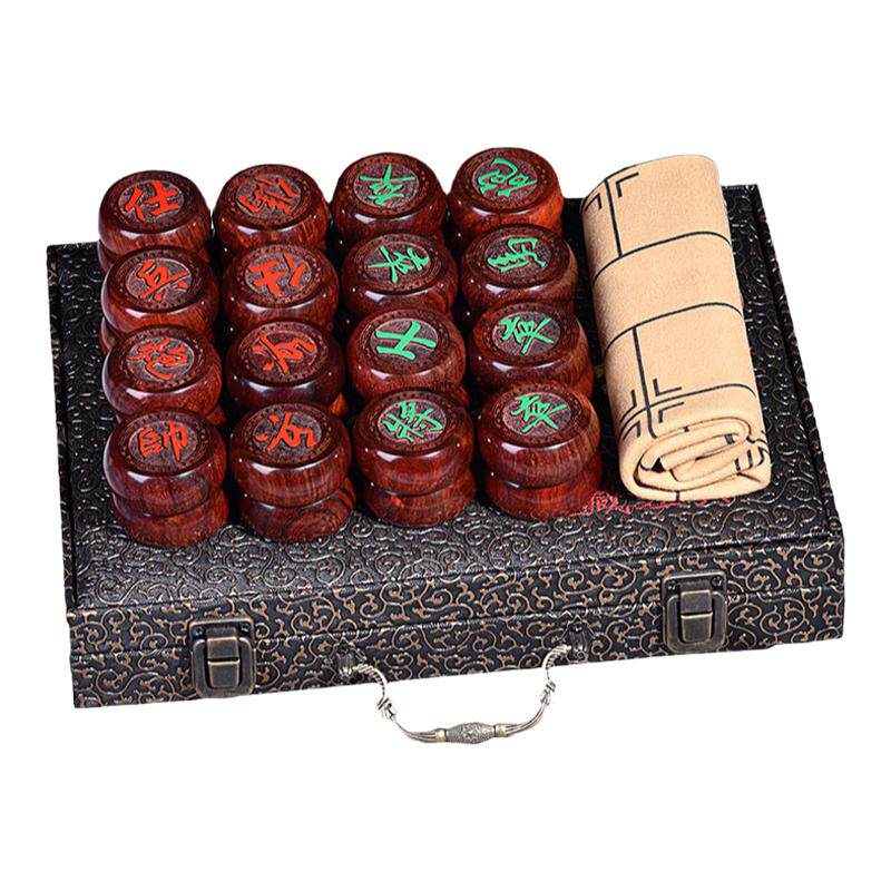 中国象棋印度小叶紫檀高档礼品
