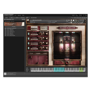 喷火民谣人声音源Spitfire Hearth Hollow Folk Voices自然质感