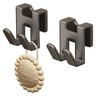 玻璃门后挂钩免打孔浴室门上挂衣架淋浴房挂衣服毛巾浴巾挂勾衣钩