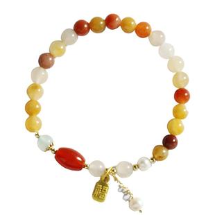 敦煌研究院金丝玉多宝手串 文创手串手链女生小众高级感伴手礼物