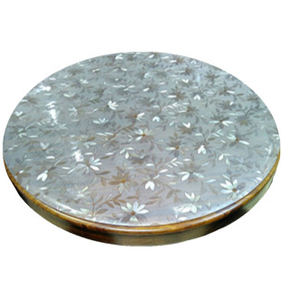 2026年新款圆桌布pvc透明桌垫防水防油免洗防烫餐桌垫桌面保护垫