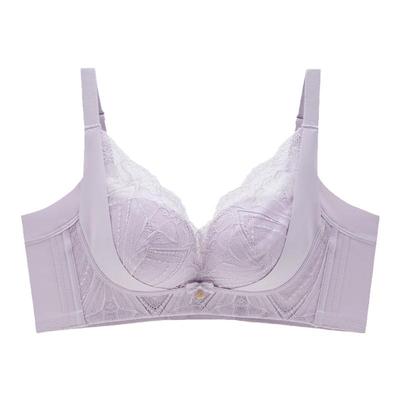香蜜闺秀中厚款四排扣3112091无钢圈蕾丝调整塑适文胸立体升杯