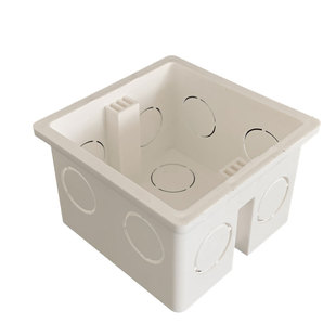 86型暗装底盒开关盒插座通用暗盒加深底盒预埋底盒pvc接线盒方盒