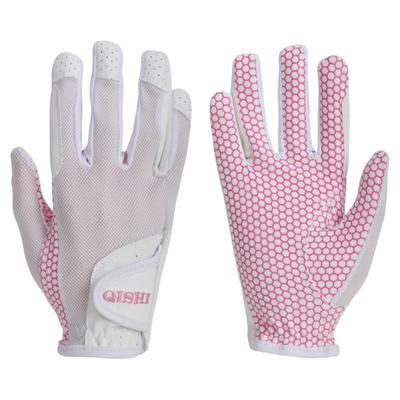 四季儿童马术手套防水防滑透气骑马手套男女防磨手套儿童骑马装备