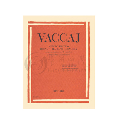 卡伊意大利歌曲实用练声法