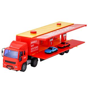 移动加油车儿童玩具男孩3到6岁女孩小汽车2026新款大号油罐运输车