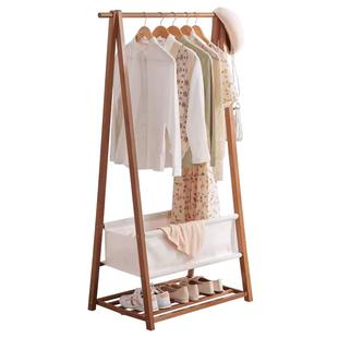 衣架落地家用卧室挂衣架网红轻奢简易凉衣架置物架收纳衣帽架