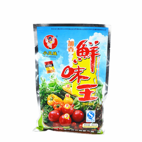 武汉小丑娃加香鲜味王特鲜1号麻辣烫火锅增鲜专用454g包装2袋包邮