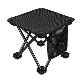 kingcamp折叠凳子便携式钓鱼椅户外露营椅超轻折叠椅旅行靠背马扎