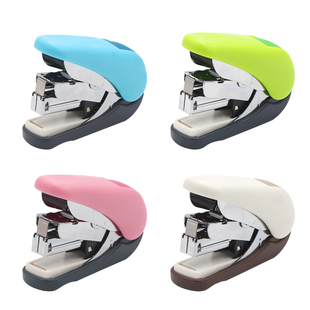 日本PLUS普乐士ST-010VH轻松省力型平针迷你强力订书机学生用小号型订书器装订器办公用品可爱小清新文具