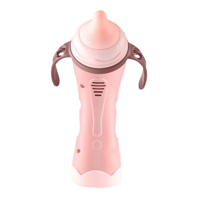 电动泡泡机玩具奶瓶造型一键出泡