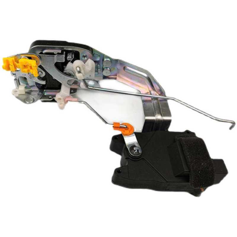 适配鸿日s1电动四轮车配件御虎燃油中控锁块门锁锁体闭锁器电机