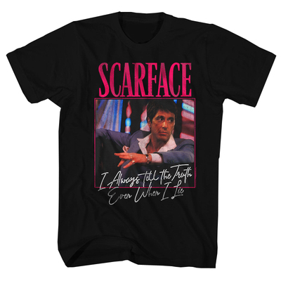 1983年Scarface电影美式复古T恤