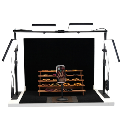 手播背景板植绒吸光背景布