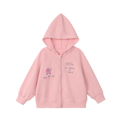 小O宝Okids童装女宝宝卫衣外套