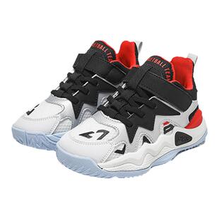 官网菲泺儿童篮球鞋防滑男童运动鞋透气女童跑步鞋软底中大童鞋子