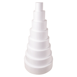 泡沫假体蛋糕芭比娃娃泡沫蛋糕胚模型裙摆 翻糖蛋糕裱花练习模具